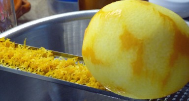 Zested Meyer Lemon (c) jfhaugen